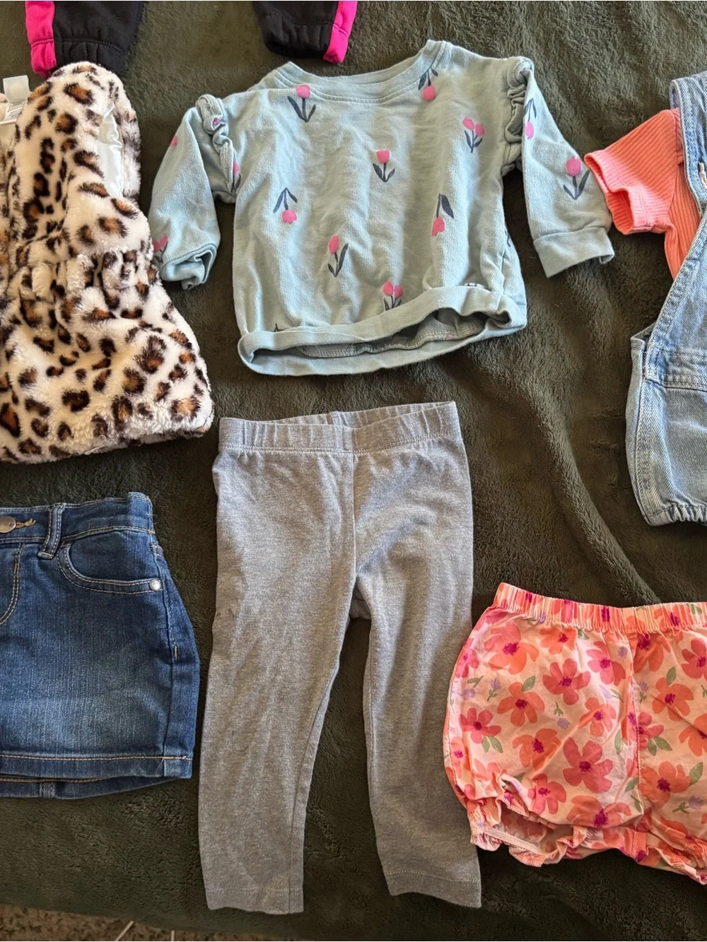 Baby Clothing Lot- Carters, Reebok, etc